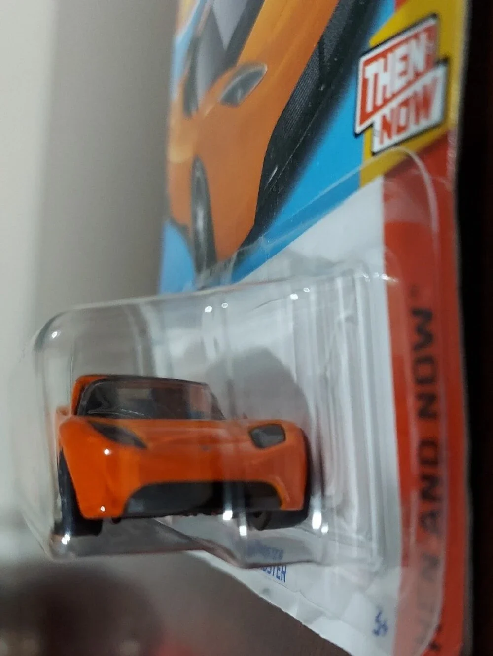 ❤️ Hot Wheels Orange Tesla Roadster